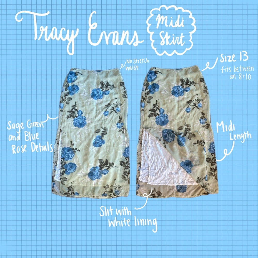 Tracy Evan’s Midi Skirt